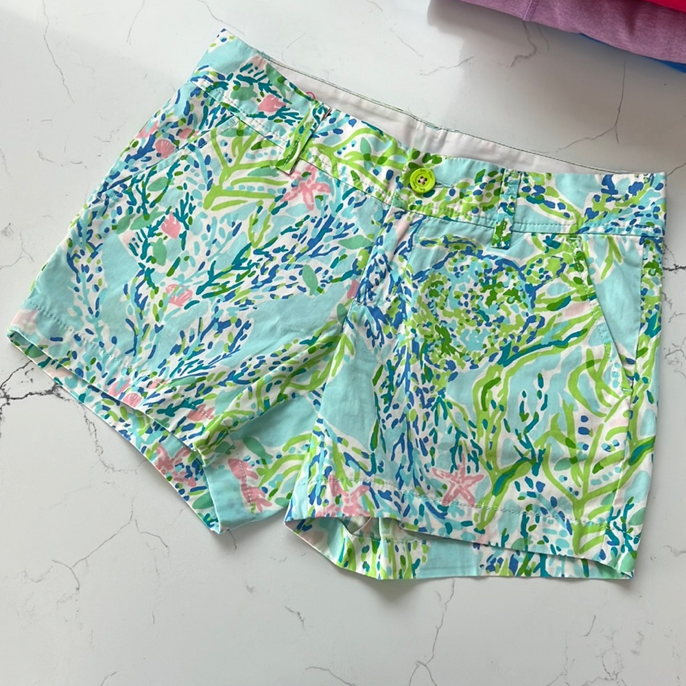 Lily Pulitzer Callahan Shorts Womens Size 2